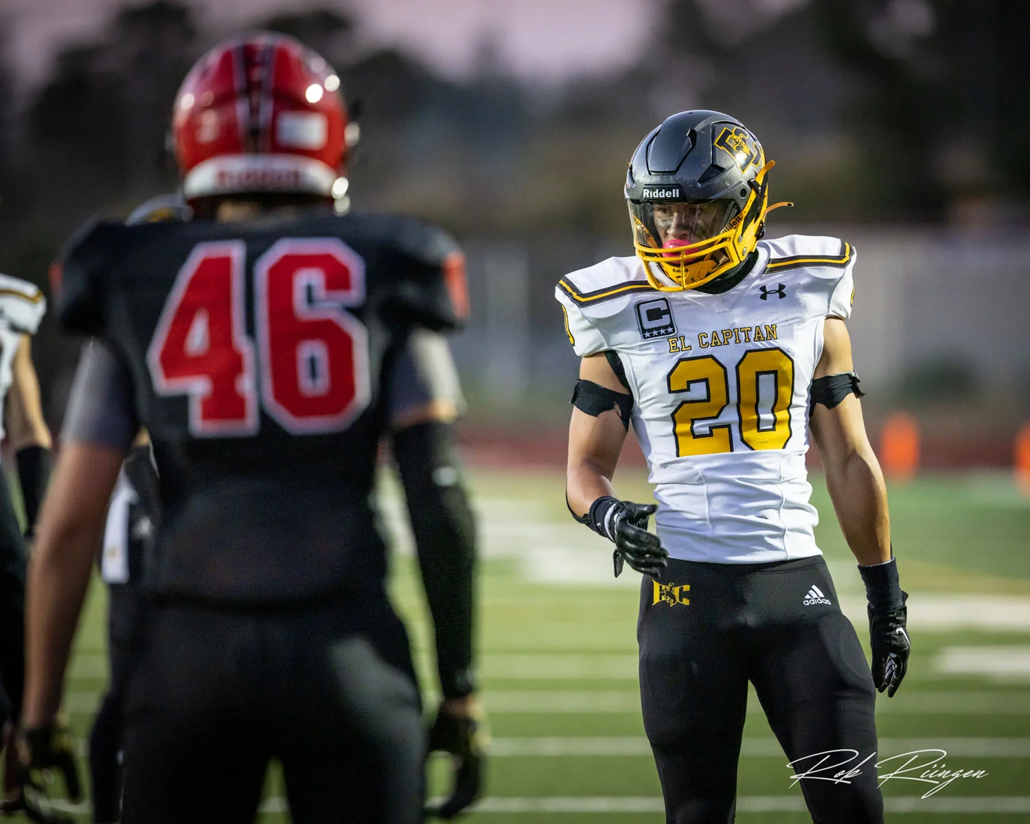 Defense set for the play