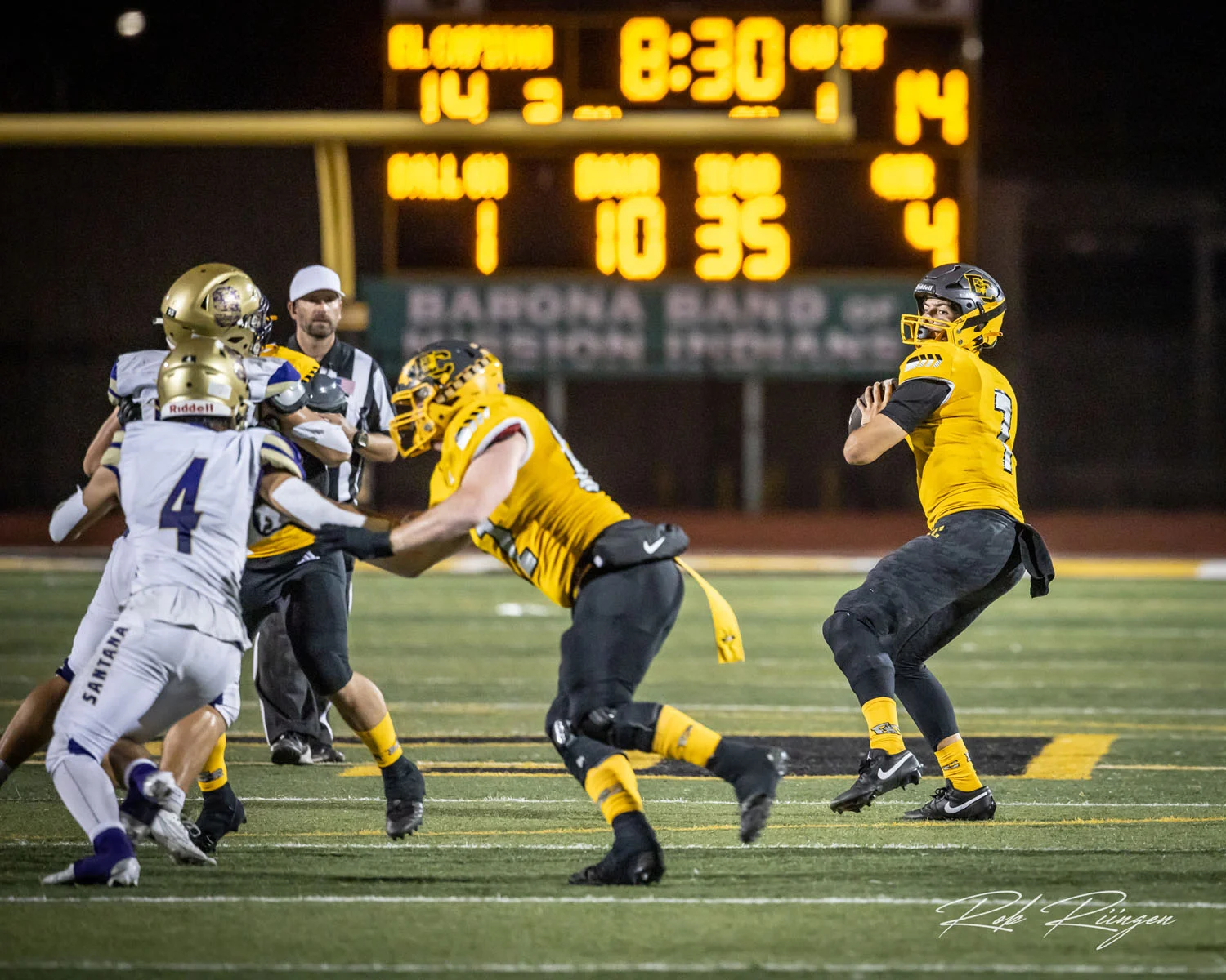 Quarterback looking to unleash the ball down field
